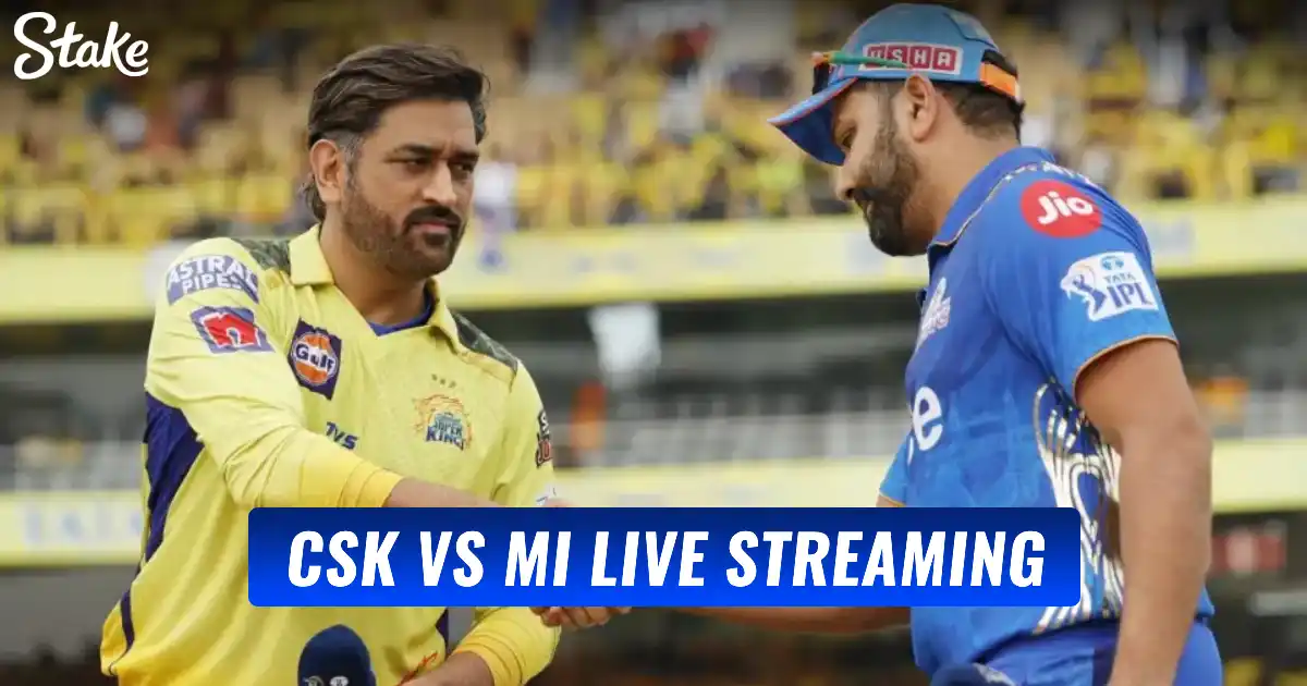 CSK vs MI 2025 Live Streaming