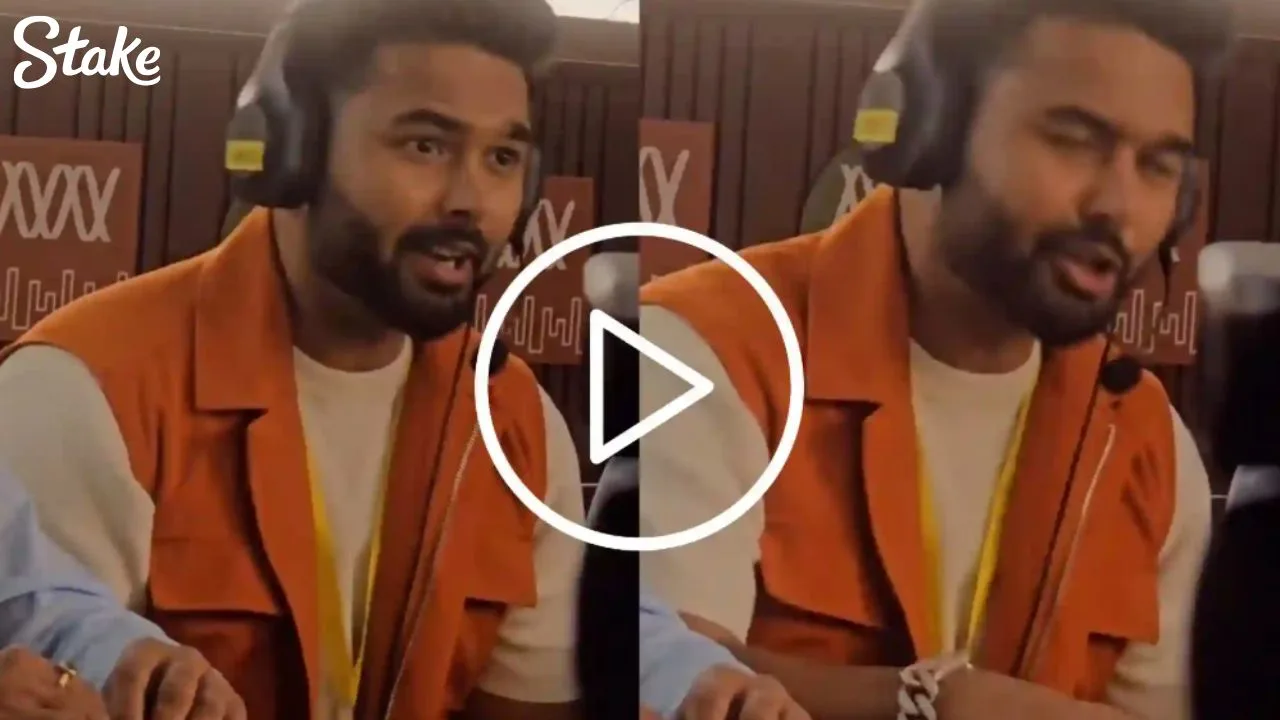 Rishabh Pant mimics Gavaskar