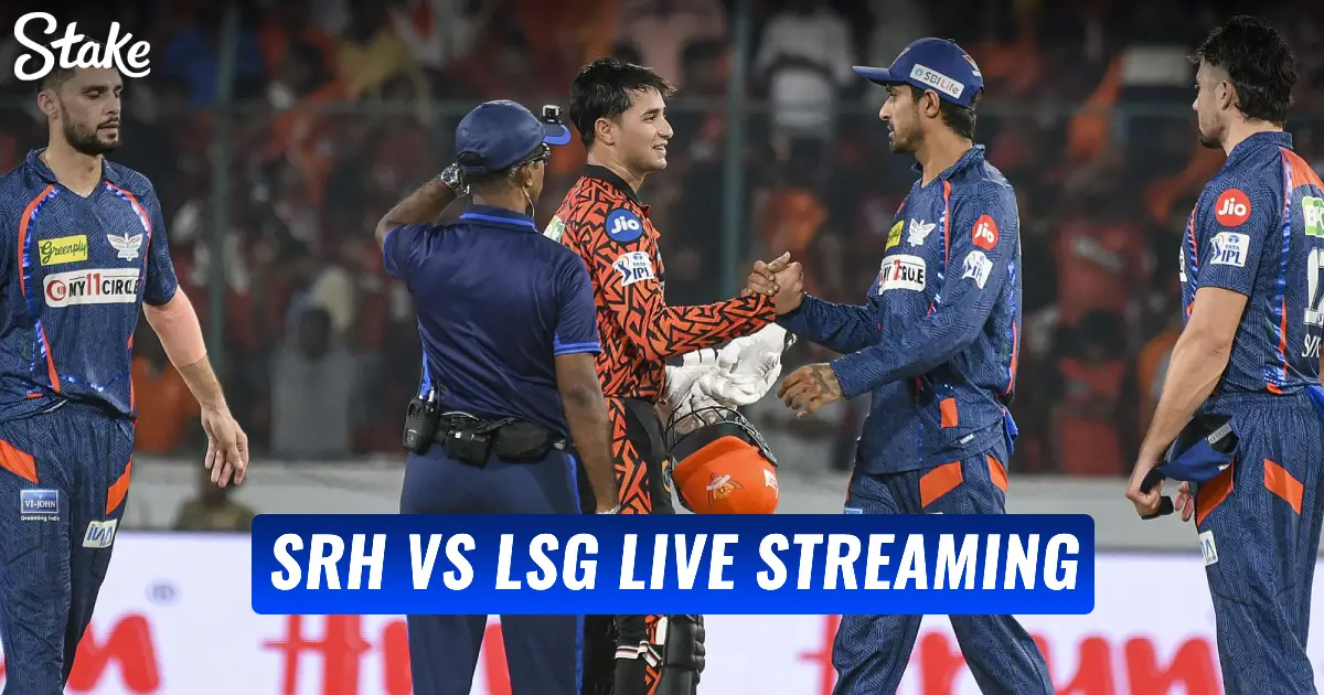 SRH vs LSG 2025 Live Streaming
