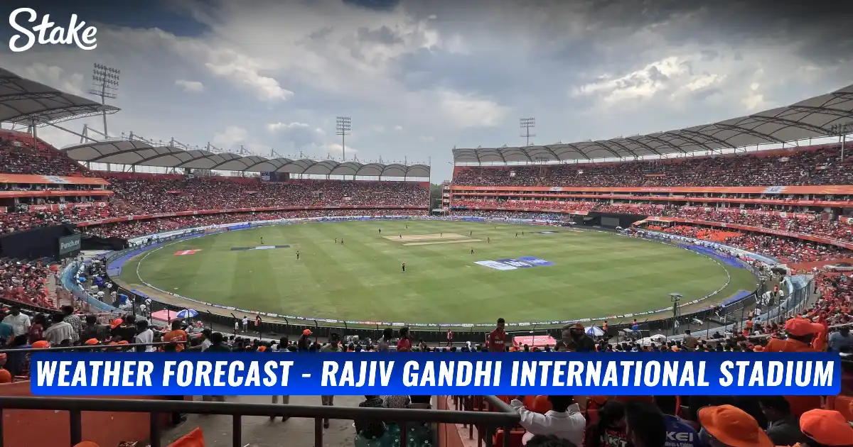 SRH vs LSG Weather Forecast