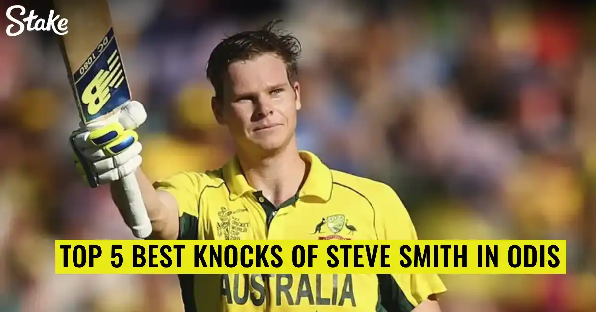 Steve Smith Best ODI Knocks