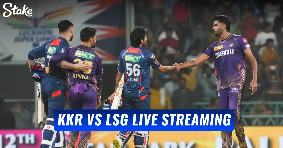 KKR vs LSG 2025 Live Streaming