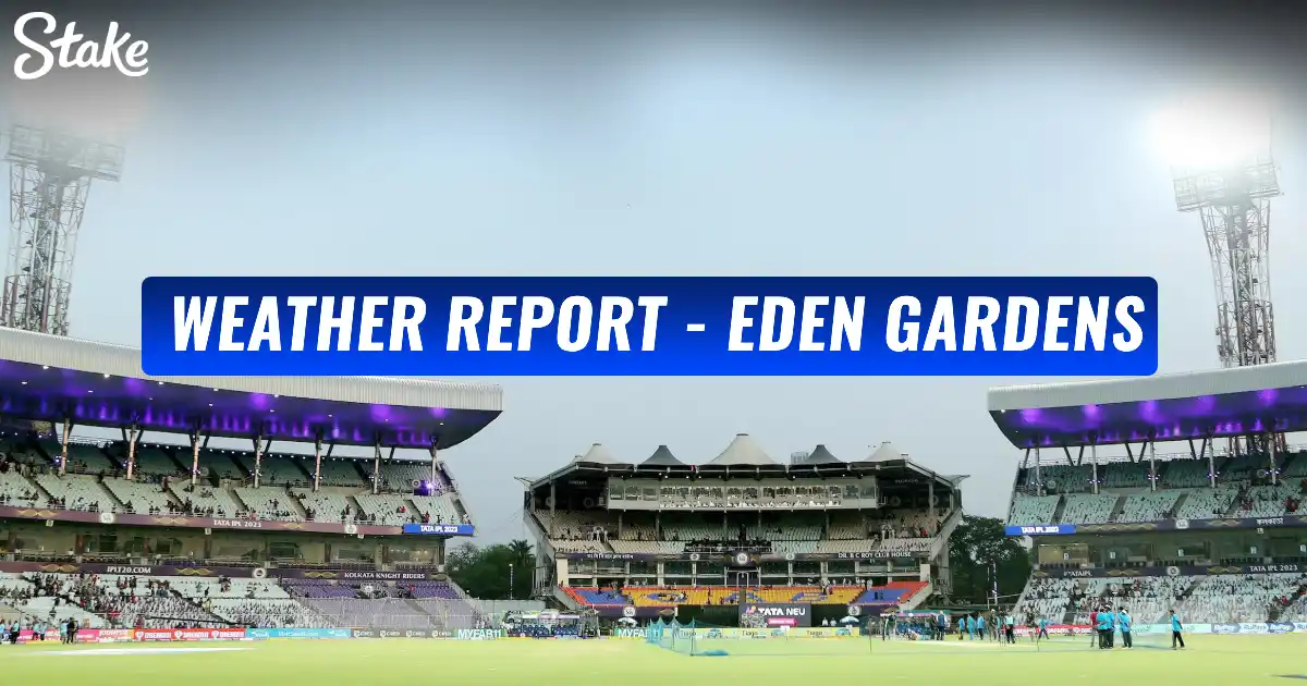 KKR vs PBKS Weather Forecast