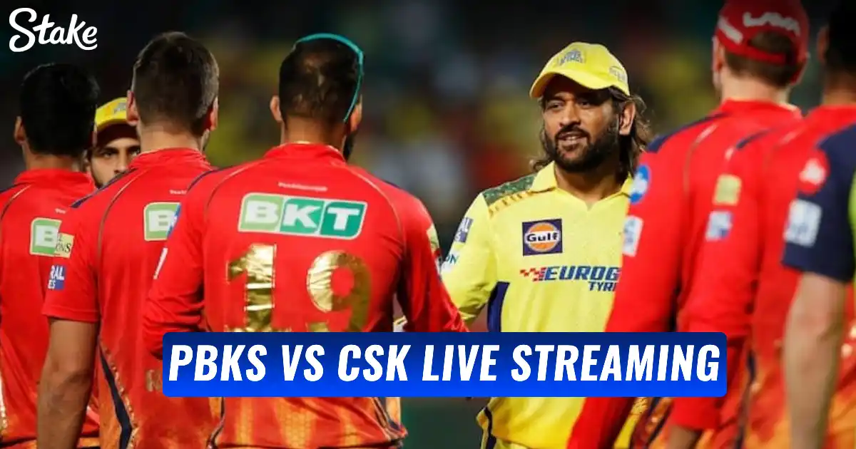 PBKS vs CSK 2025 Live Streaming