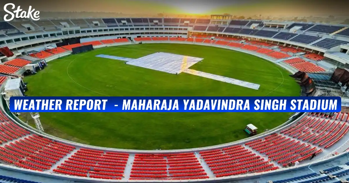 PBKS vs CSK Weather Forecast