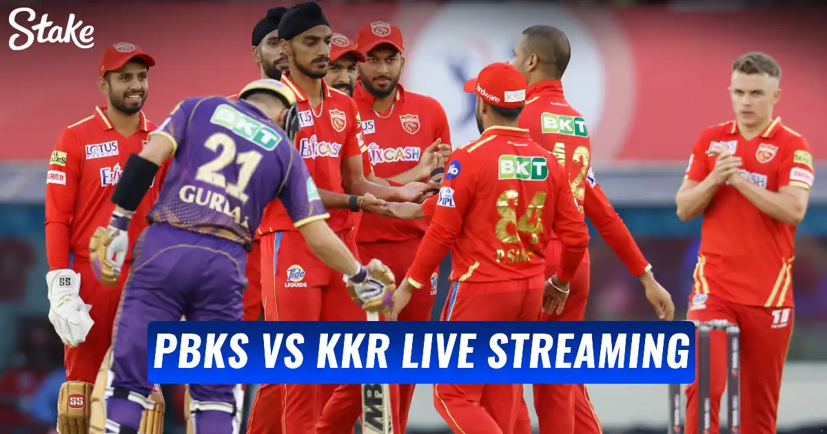 PBKS vs KKR 2025 Live Streaming
