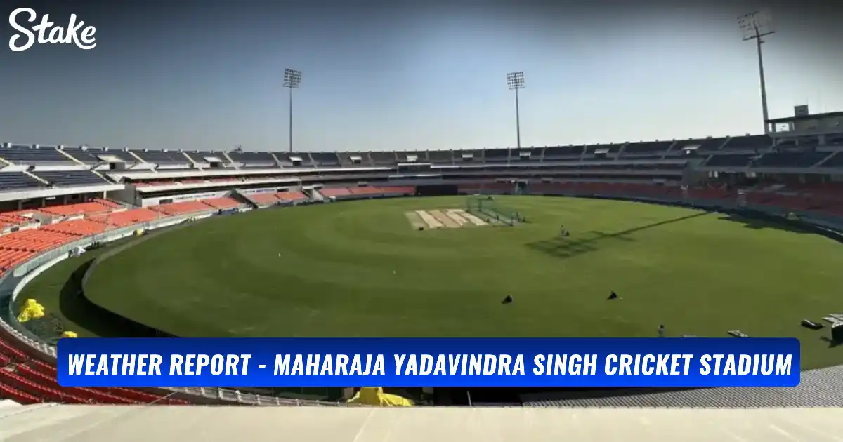 PBKS vs RCB Weather Forecast