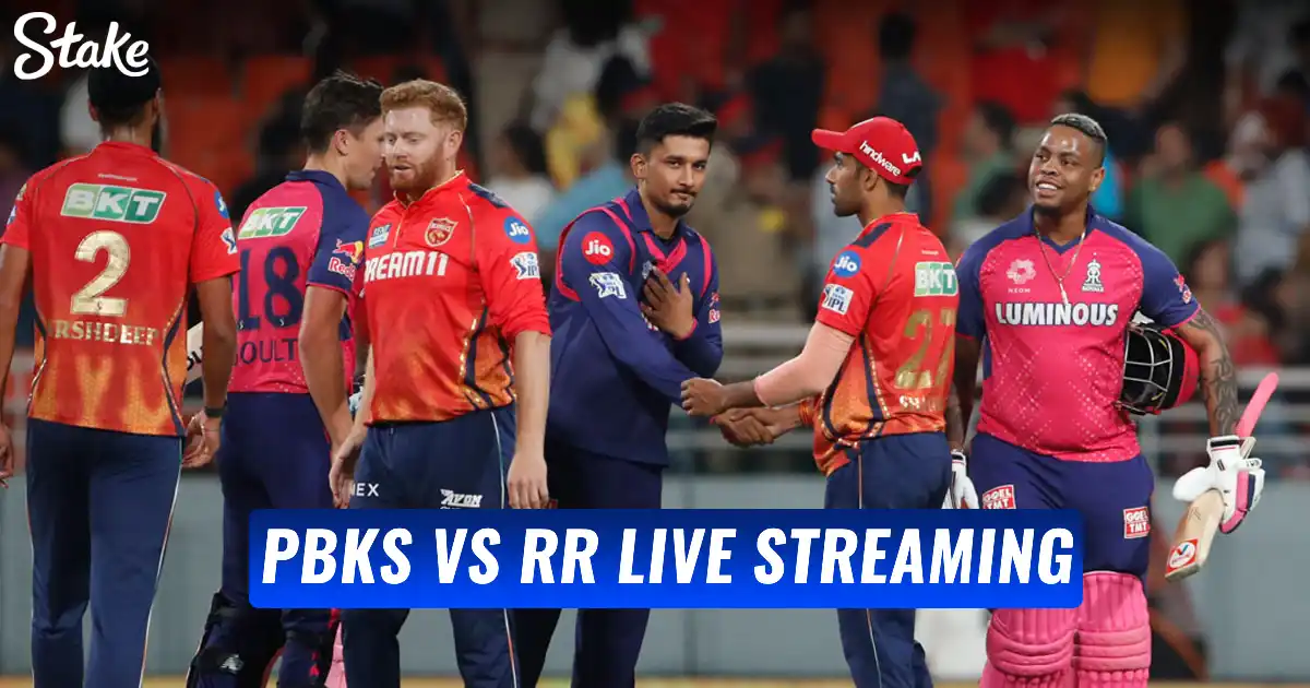 PBKS vs RR 2025 Live Streaming