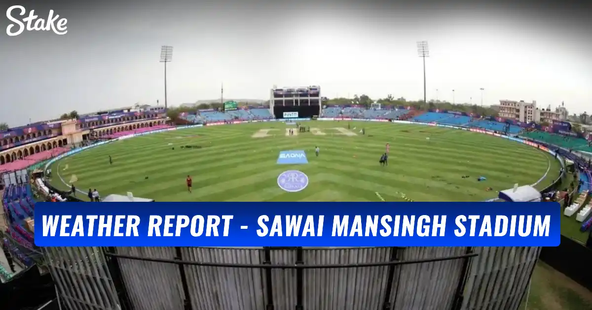 RR vs LSG Weather Forecast