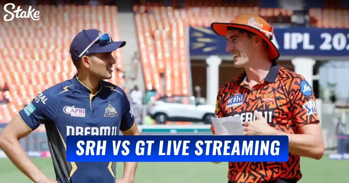 SRH vs GT 2025 Live Streaming