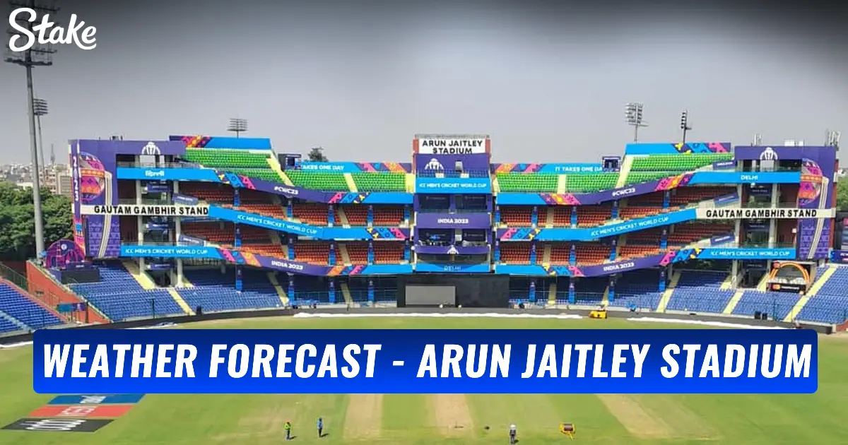 DC vs GT Weather Forecast