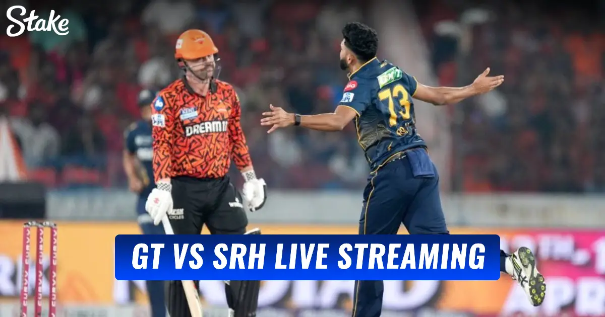 GT vs SRH 2025 Live Streaming