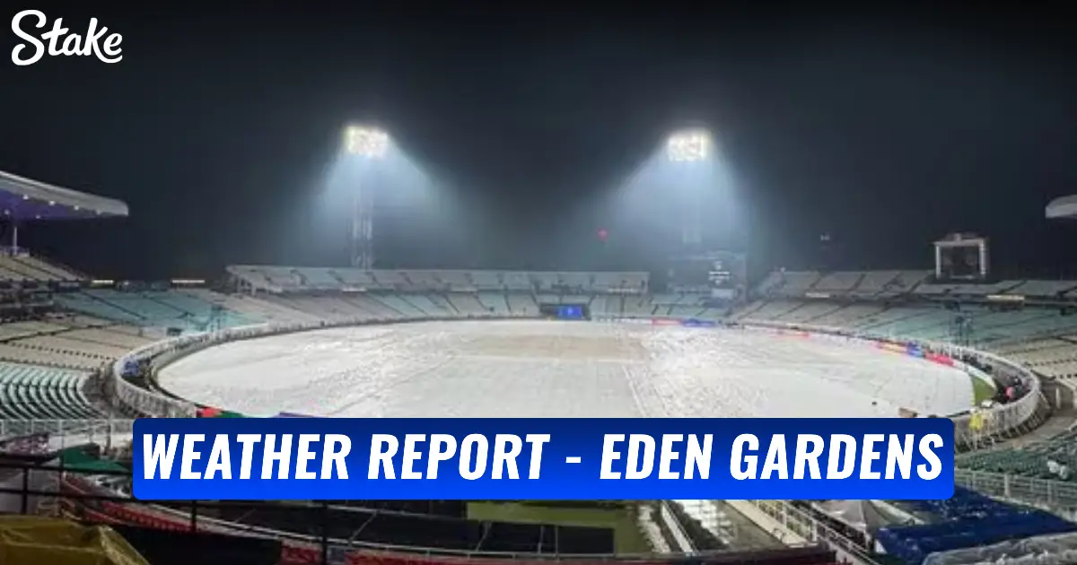 KKR vs RR Weather Forecast