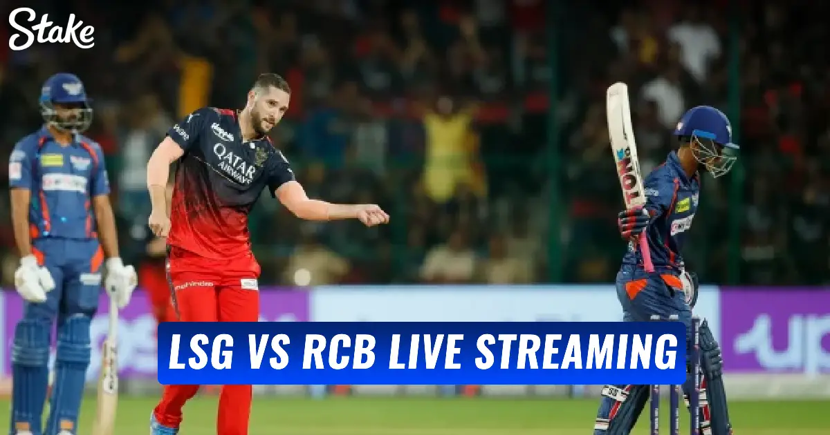 LSG vs RCB 2025 Live Streaming