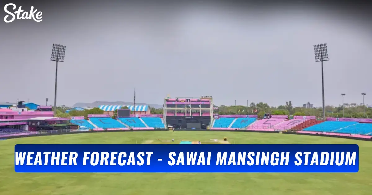 RR vs PBKS Weather Forecast