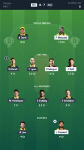 EDC vs AAC Grand League (GL)Team