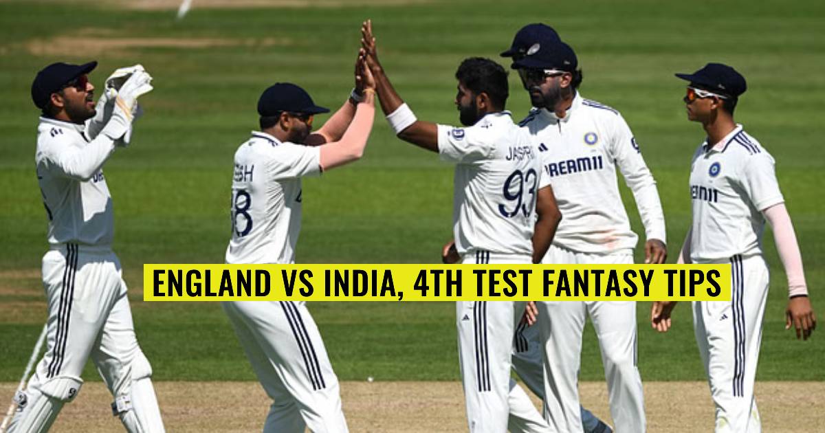 ENG vs IND 4th Test fantasy tips
