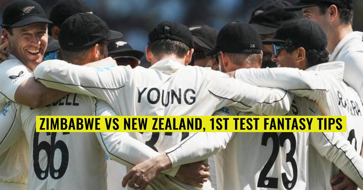 ZIM vs NZ 1st Test fantasy cricket tips