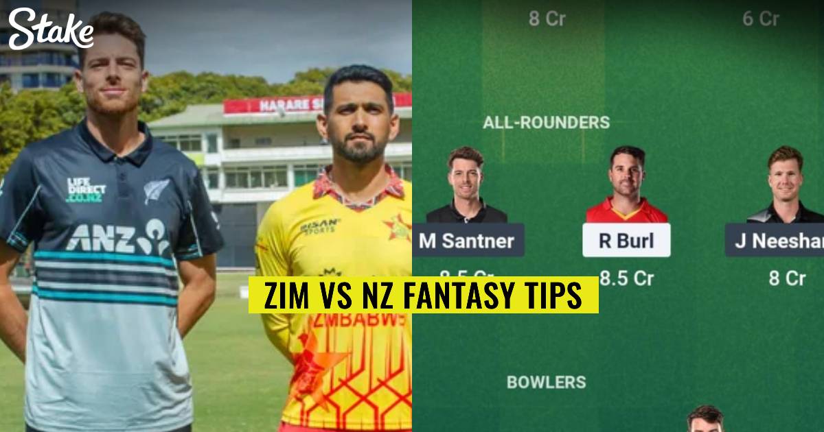 ZIM vs NZ 3rd Match fantasy tips