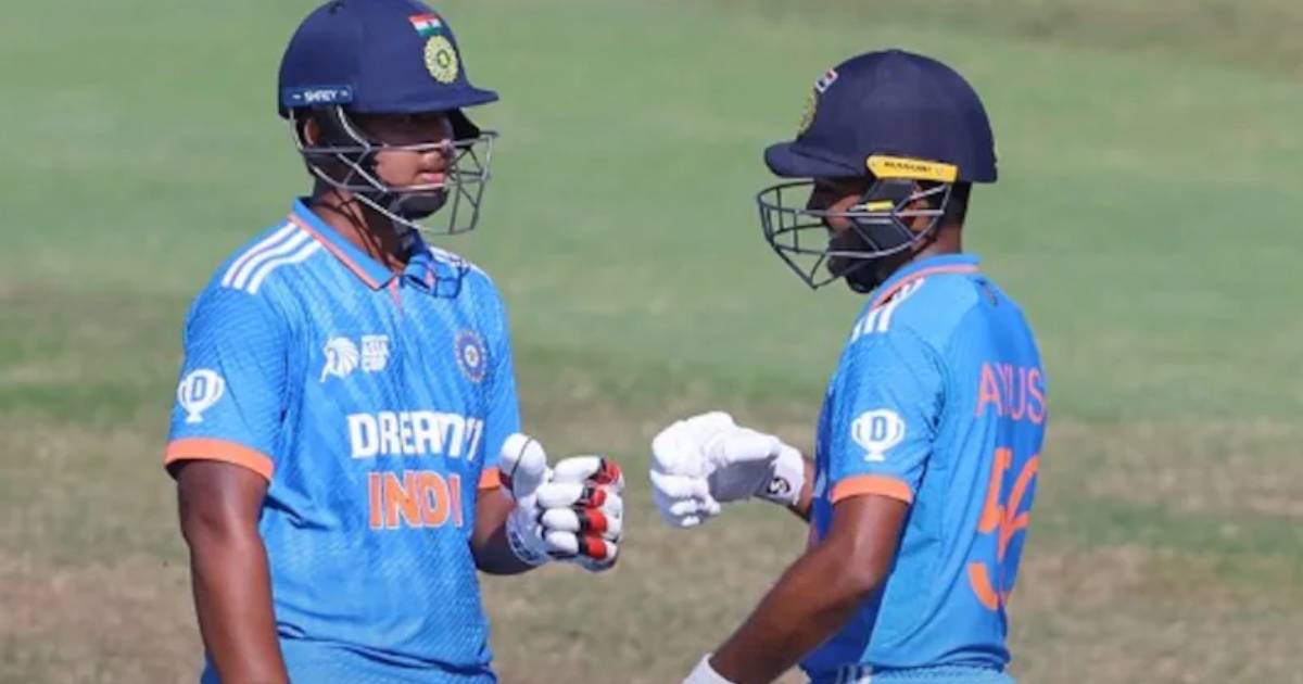 India U19 squad for tour of Australia