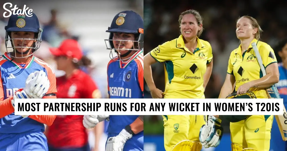 Most Partnership Runs in Women’s T20I
