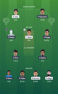 CDK vs NDS Today SL Team