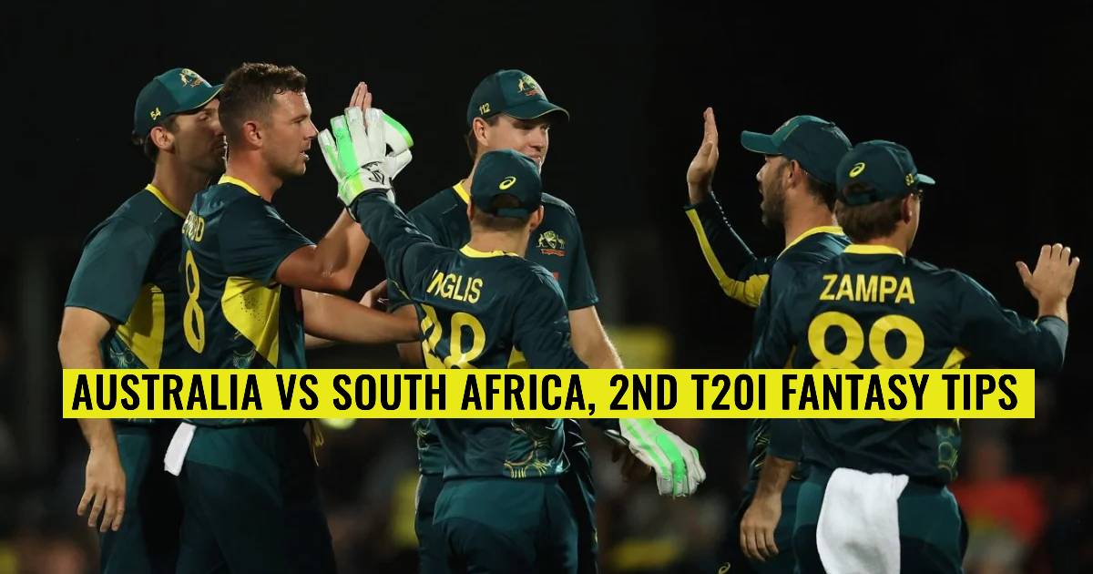 AUS vs SA 2nd T20I fantasy cricket tips