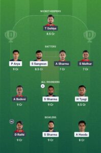 ODW vs SDS Today Grand League Team