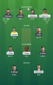 WEF vs MNR Today GL Team