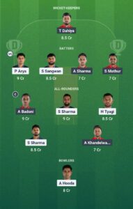 ODW vs SDS Today Small League Team