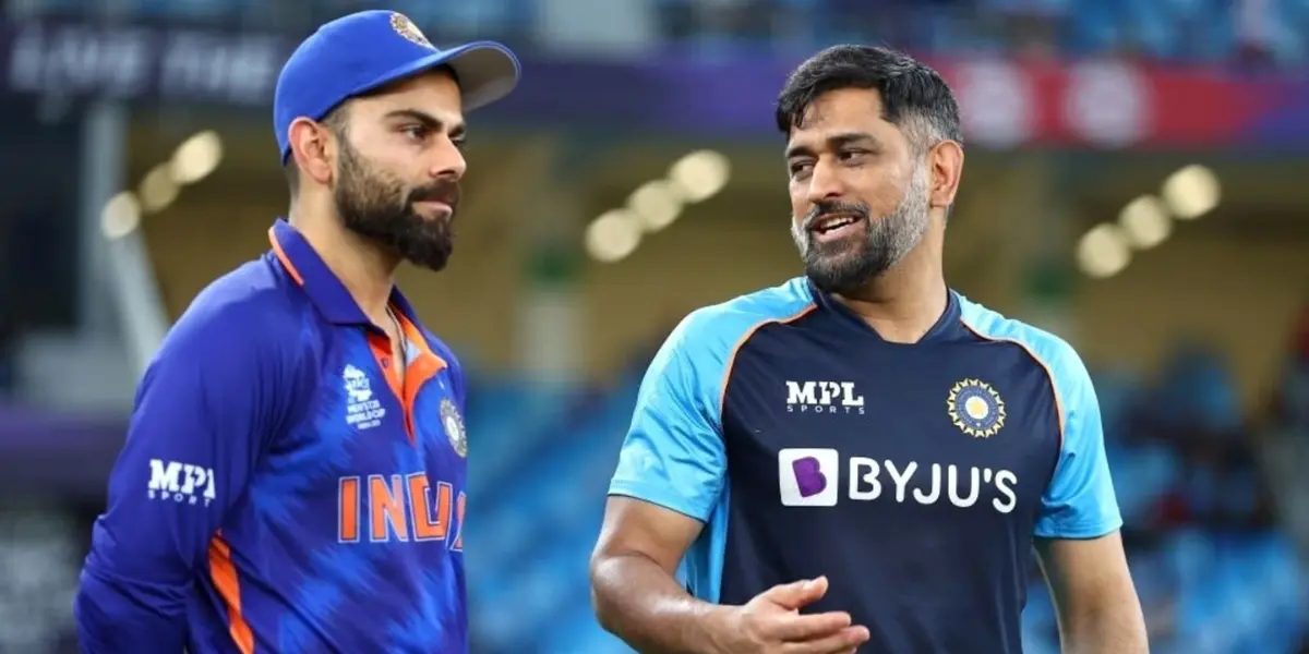 Virat Kohli and MS Dhoni